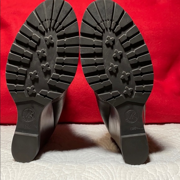 Michael Kors leather wedge booties - Picture 5 of 11